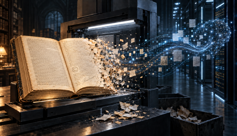 Big Techs podem destruir livros?